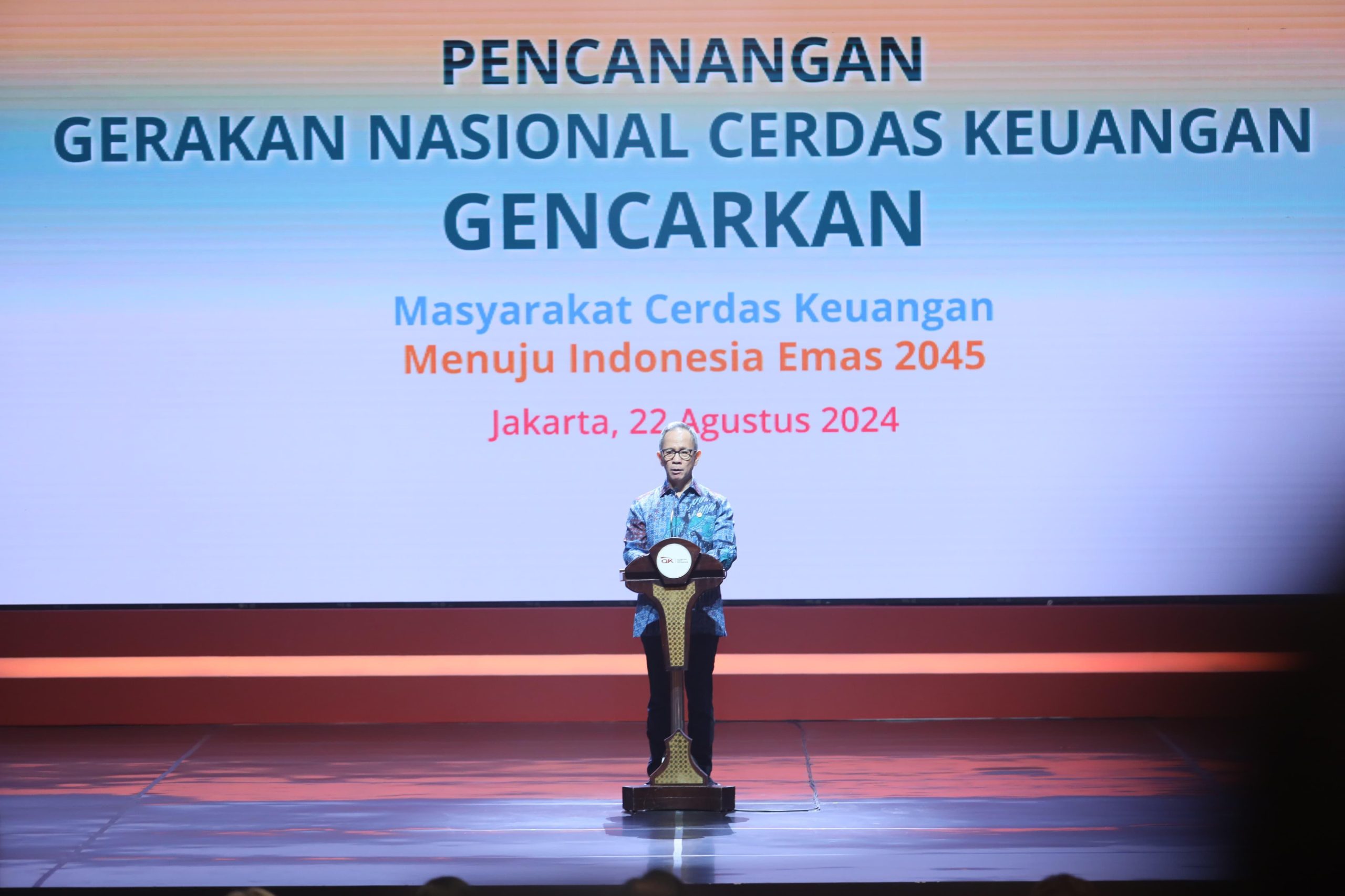 OJK Canangkan Gerakan Nasional Cerdas Keuangan (GENCARKAN)