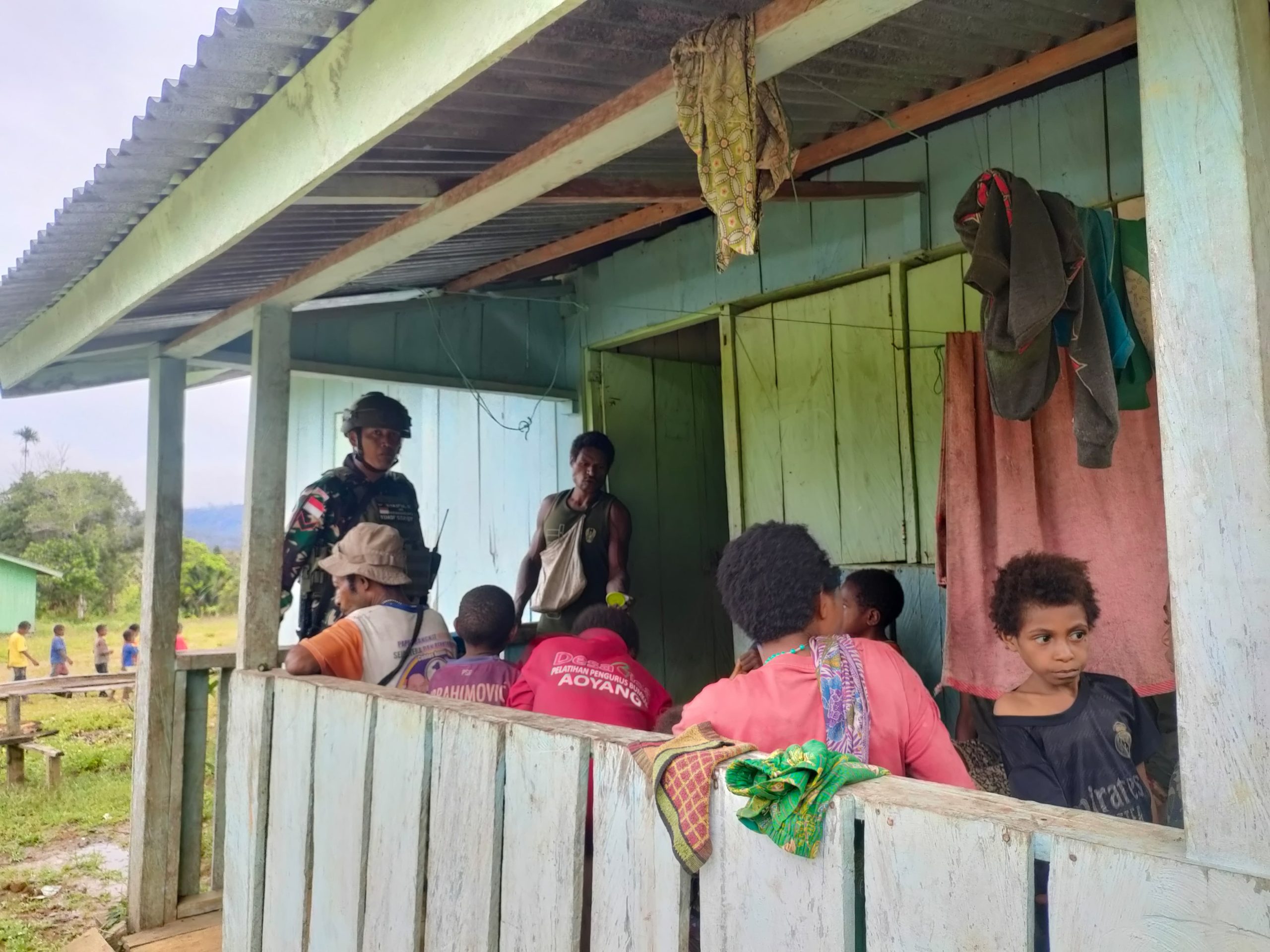 Satgas Yonif 512QY Mendengar dan Bergerak untuk Solusi di Wilayah Perbatasan RI-PNG.