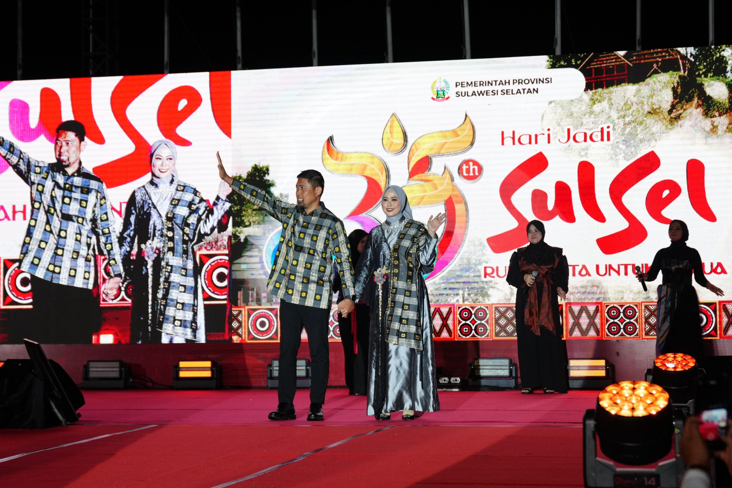 HUT 355 Sulsel, Pjs Wali Kota Makassar Meriahkan Fashion Show