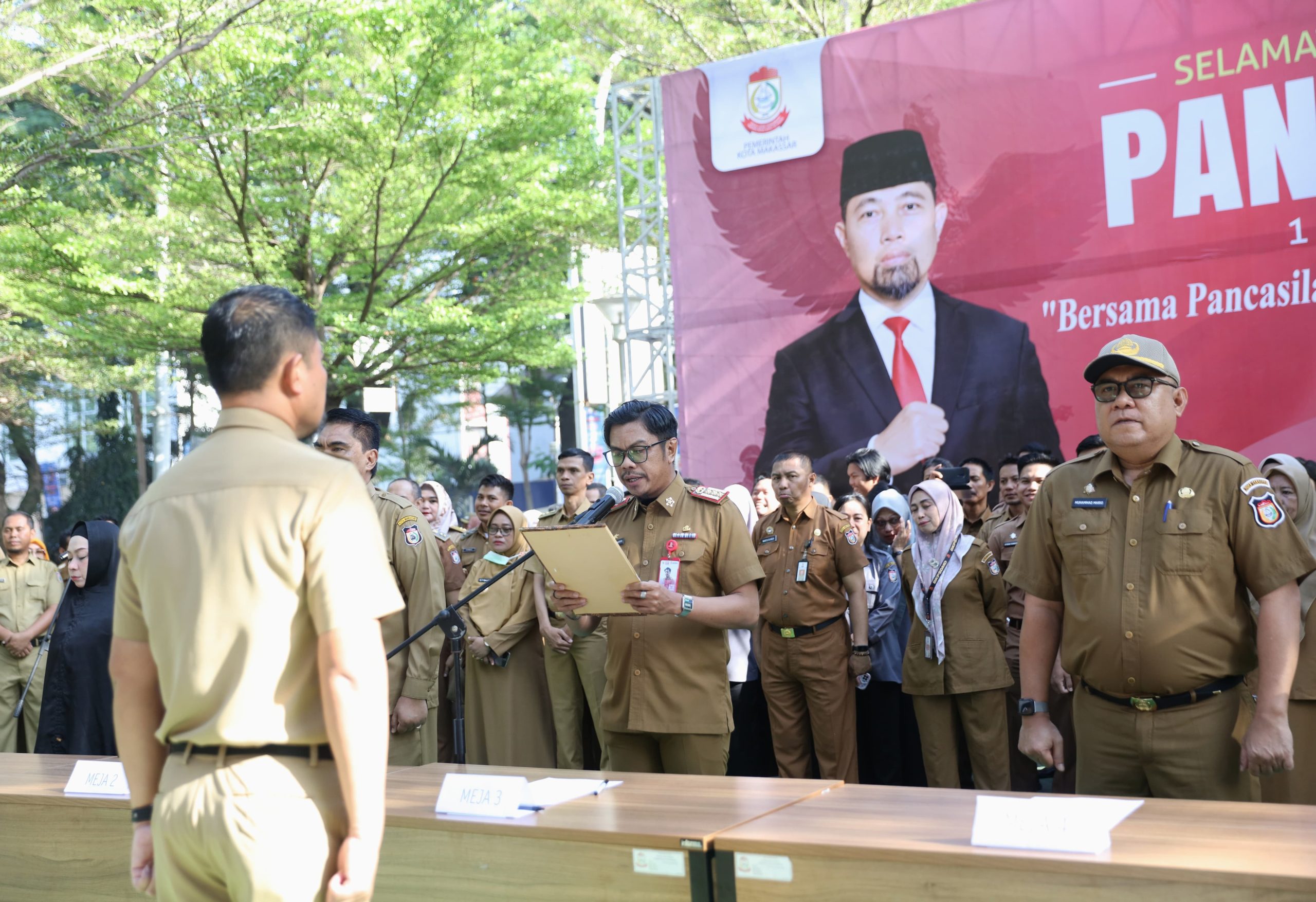 Jaga Netralitas, Firman Hamid Pagarra Deklarasikan Ikrar Netralitas ASN pada Pilkada 2024