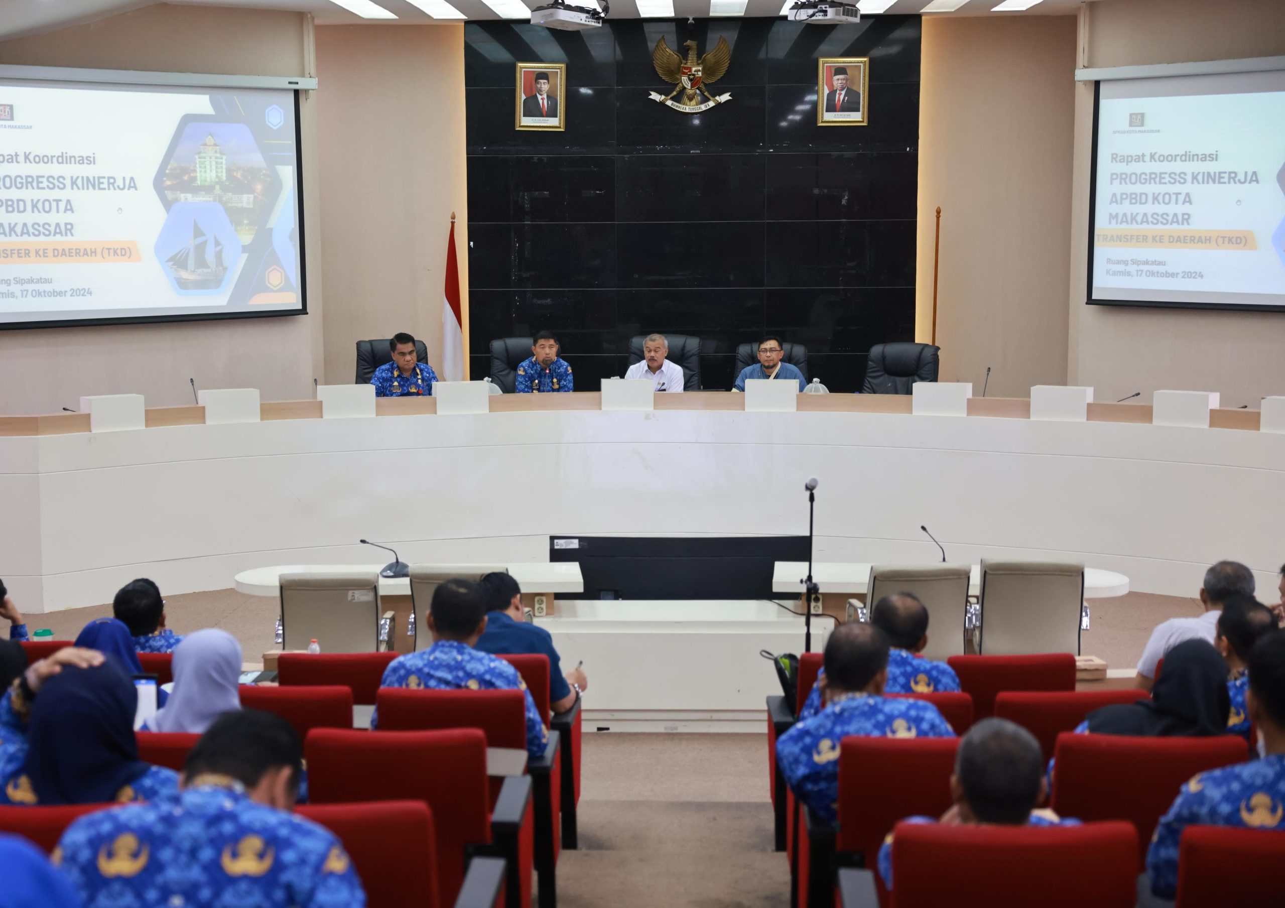 Bersama Pejabat Kantor Wilayah Perbendaharaan Negara, Pjs Arwin Dorong Serapan APBN-APBD Makassar 2024