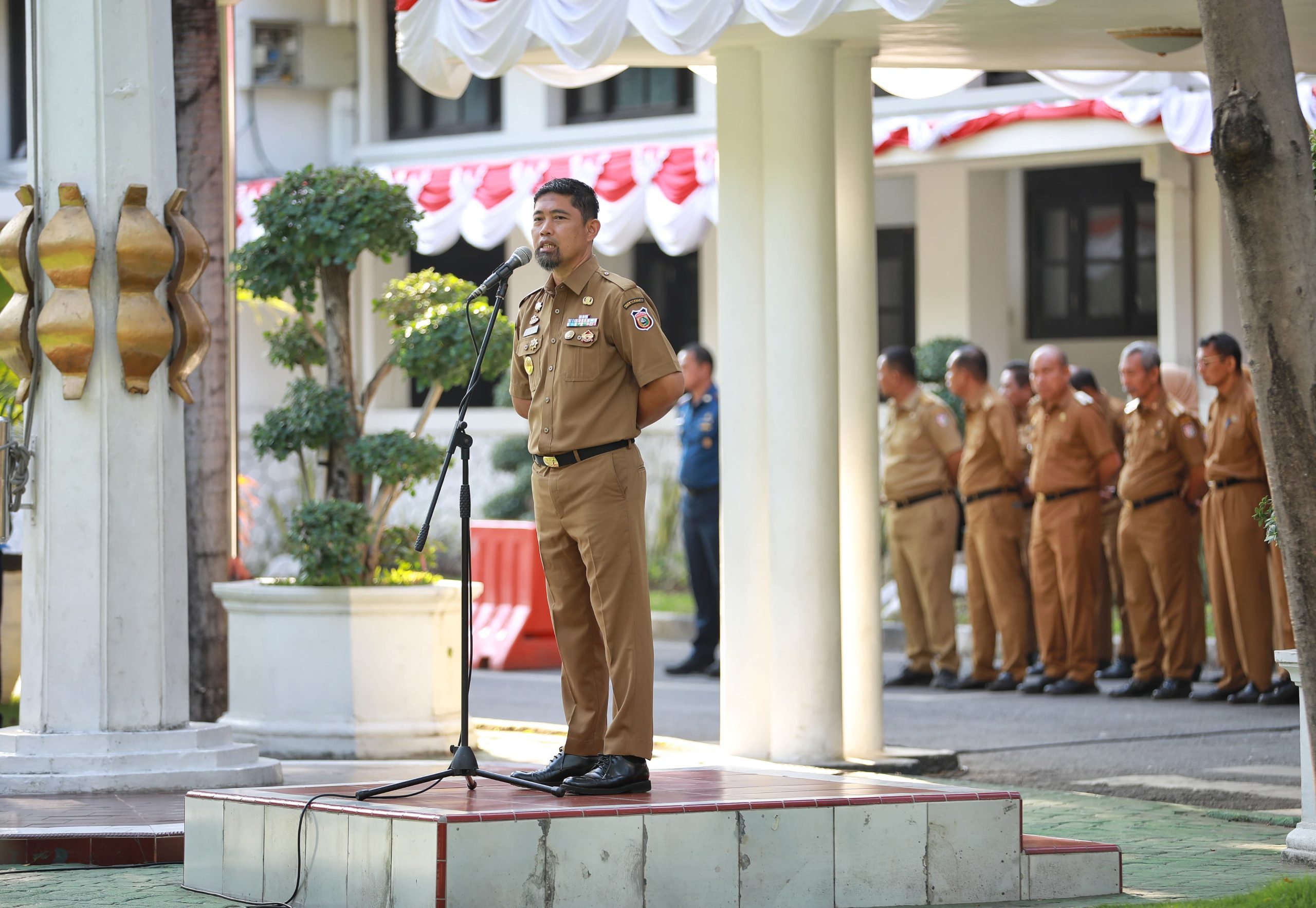 Pimpin Apel, Andi Arwin Azis Sampaikan Komitmen Jaga Tanggung Jawab dan Silaturahmi
