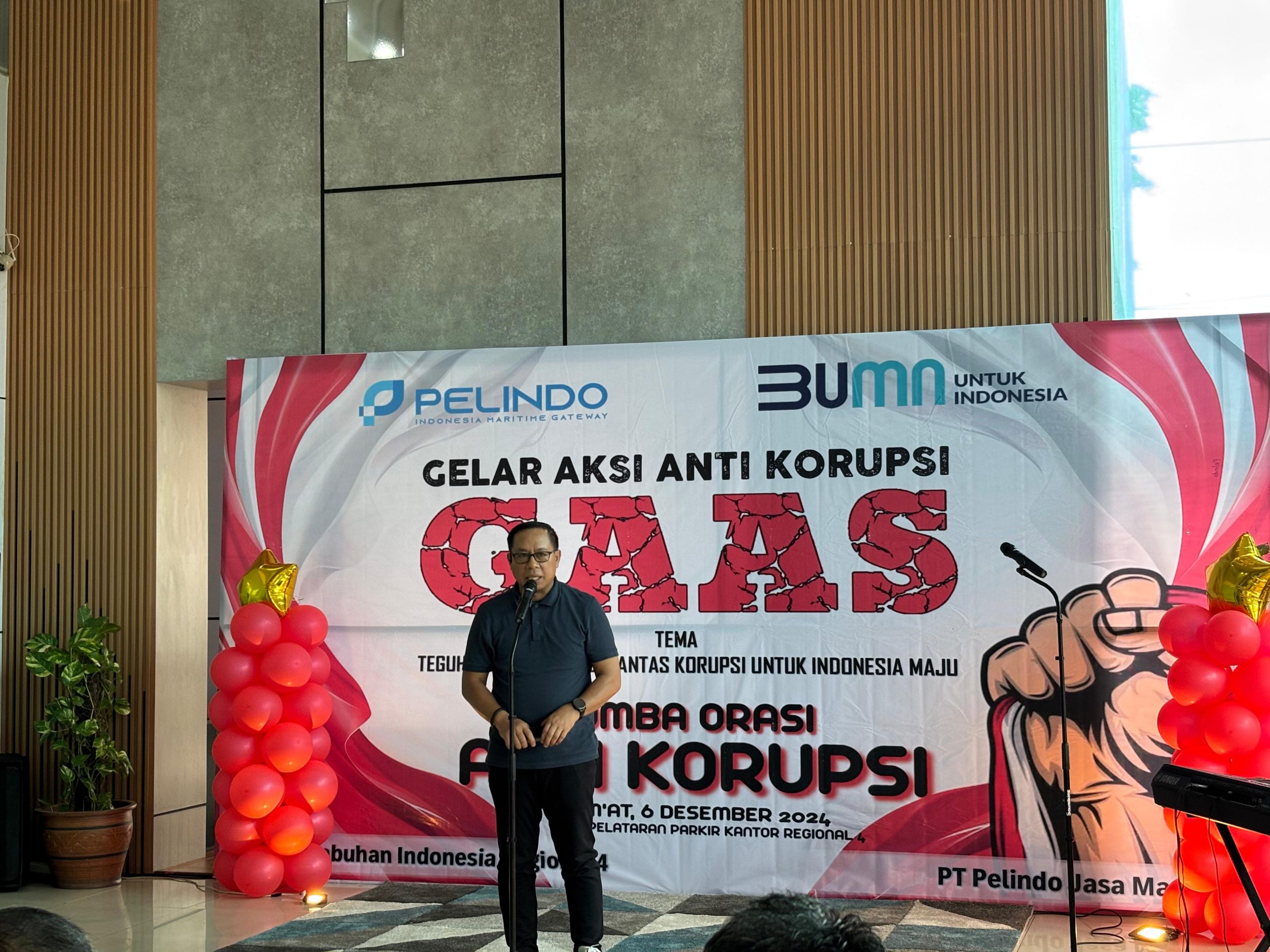Peringatan Hari Anti Korupsi Sedunia 2024 di Lingkungan Pelindo Regional 4: Teguhkan Komitmen Berantas Korupsi