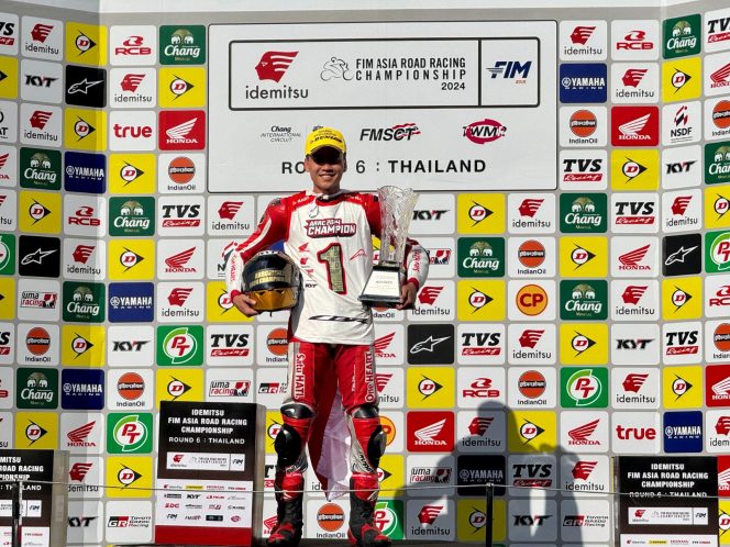 
					CBR250RR Tak Tertandingi, Pebalap Astra Honda Kembali Raih Juara Asia di ARRC 2024