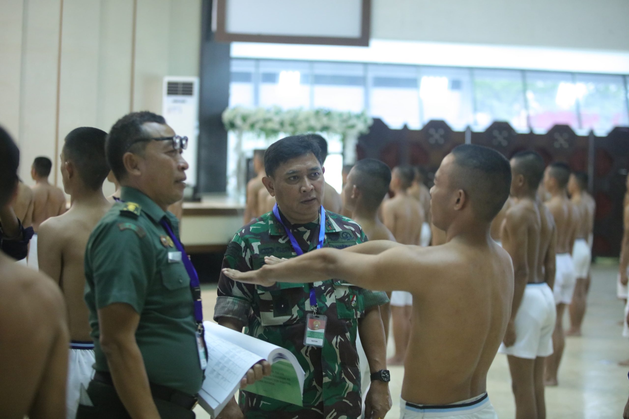 Pangdam XIV/Hsn Memimpin Sidang Pantukhir Penerimaan Caba PK TNI AD Gelombang II TA 2024 Tingkat Sub Panpus Kodam XIV/Hsn