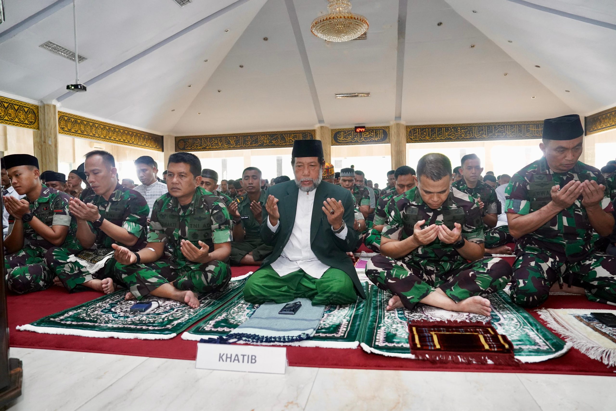 Memperingati Hari Juang TNI AD Tahun 2024 Kodam XIV/Hasanuddin Gelar Doa Bersama