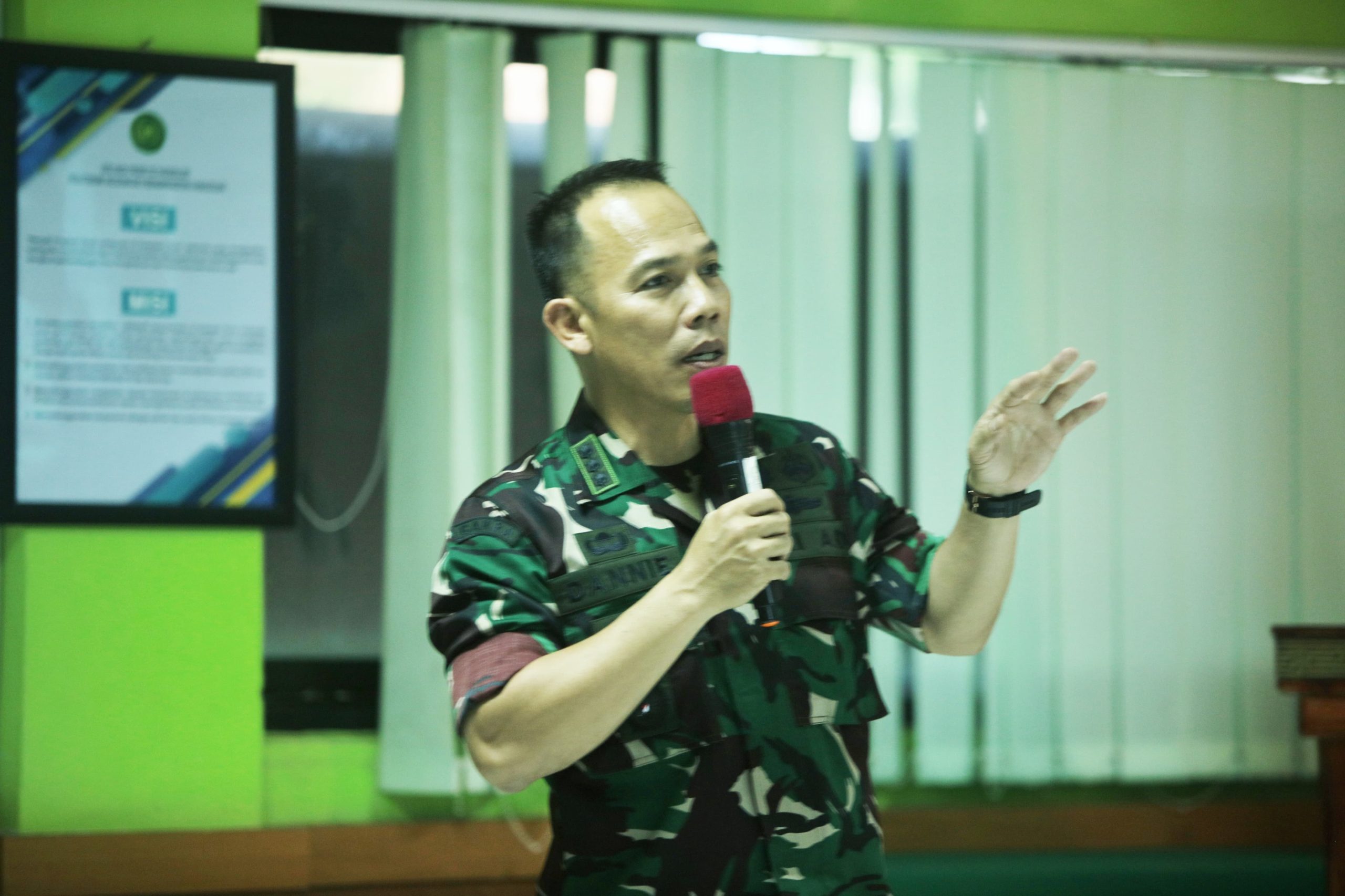 Kolonel Dannie Tekankan Pentingnya Peran Strategis Mahasiswa Pasca Penyelenggaraan Pilkada Serentak 2024