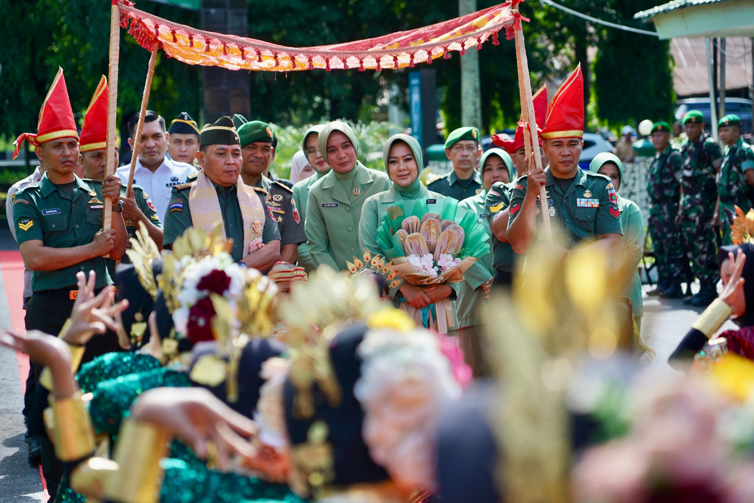 Pangdam XIV/Hsn Kunker di Kodim 1426/Takalar dan Kodim 1409/Gowa