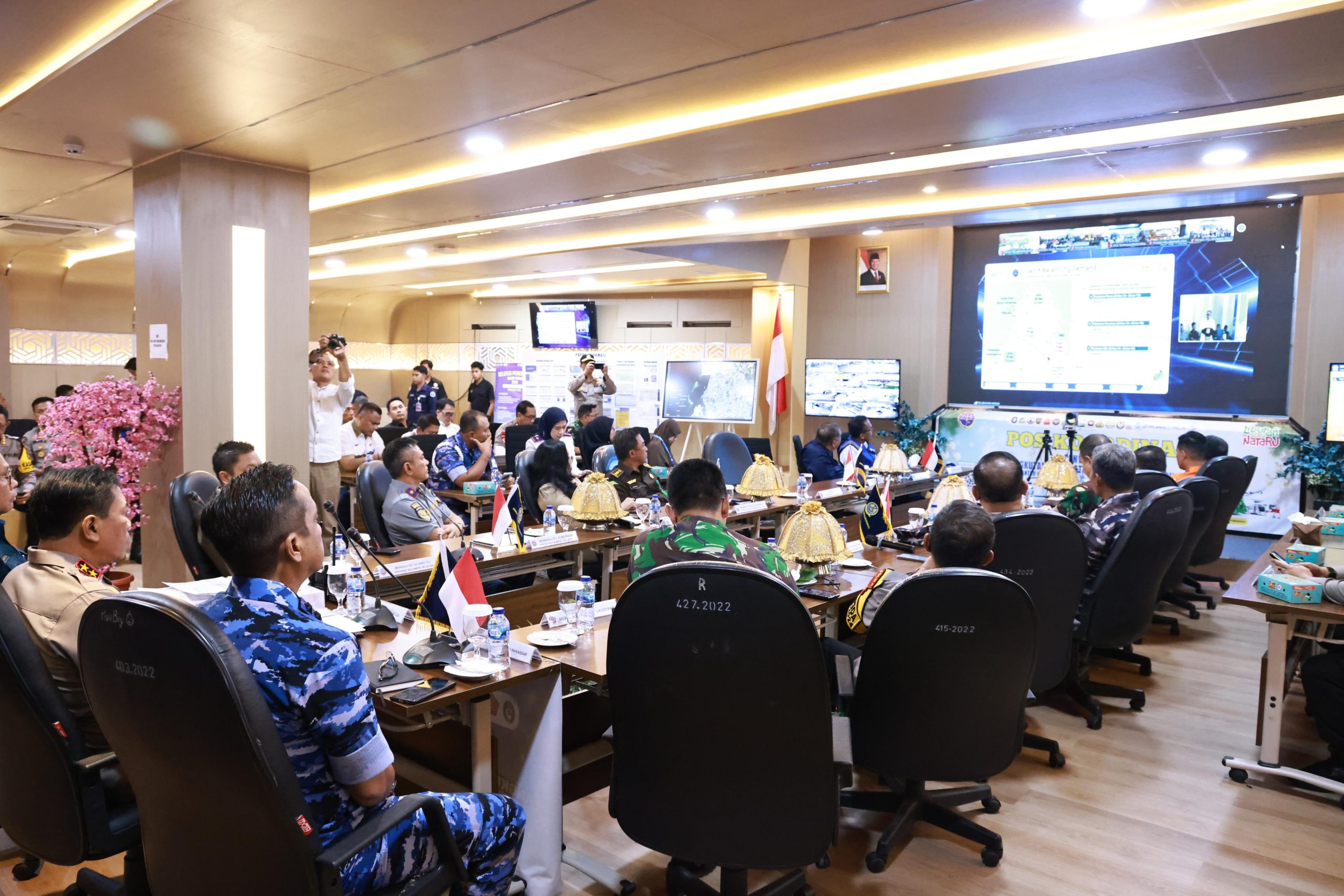 Kasdam XIV/Hsn Zoom Meeting Bahas Situasi Kamtibmas Terkait Arus Mudik Menjelang Natal 2024 dan Tahun Baru 2025
