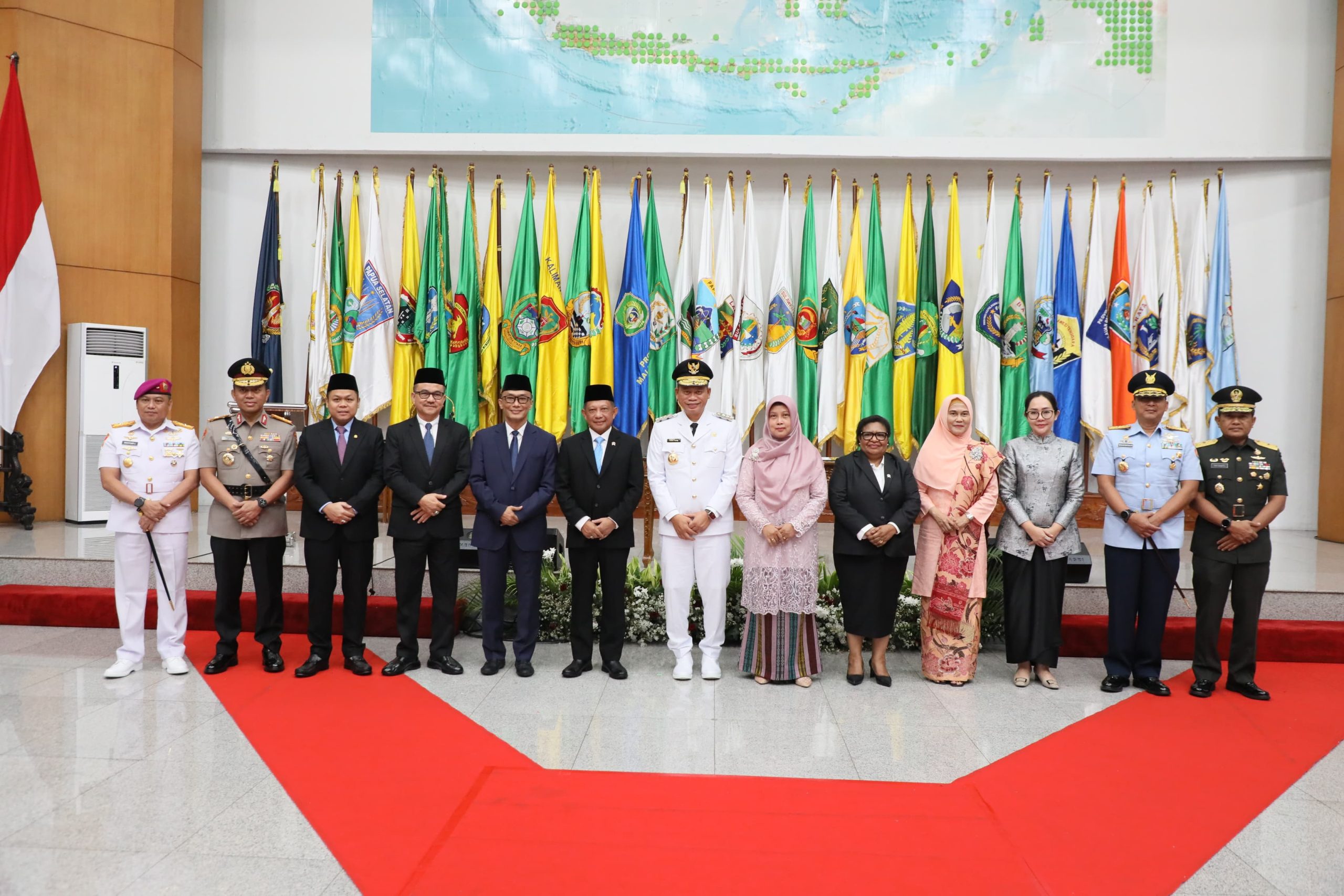 Kapoksahli Pangdam XIV/Hsn Hadiri Pelantikan Pj. Gubernur Sulsel di Jakarta