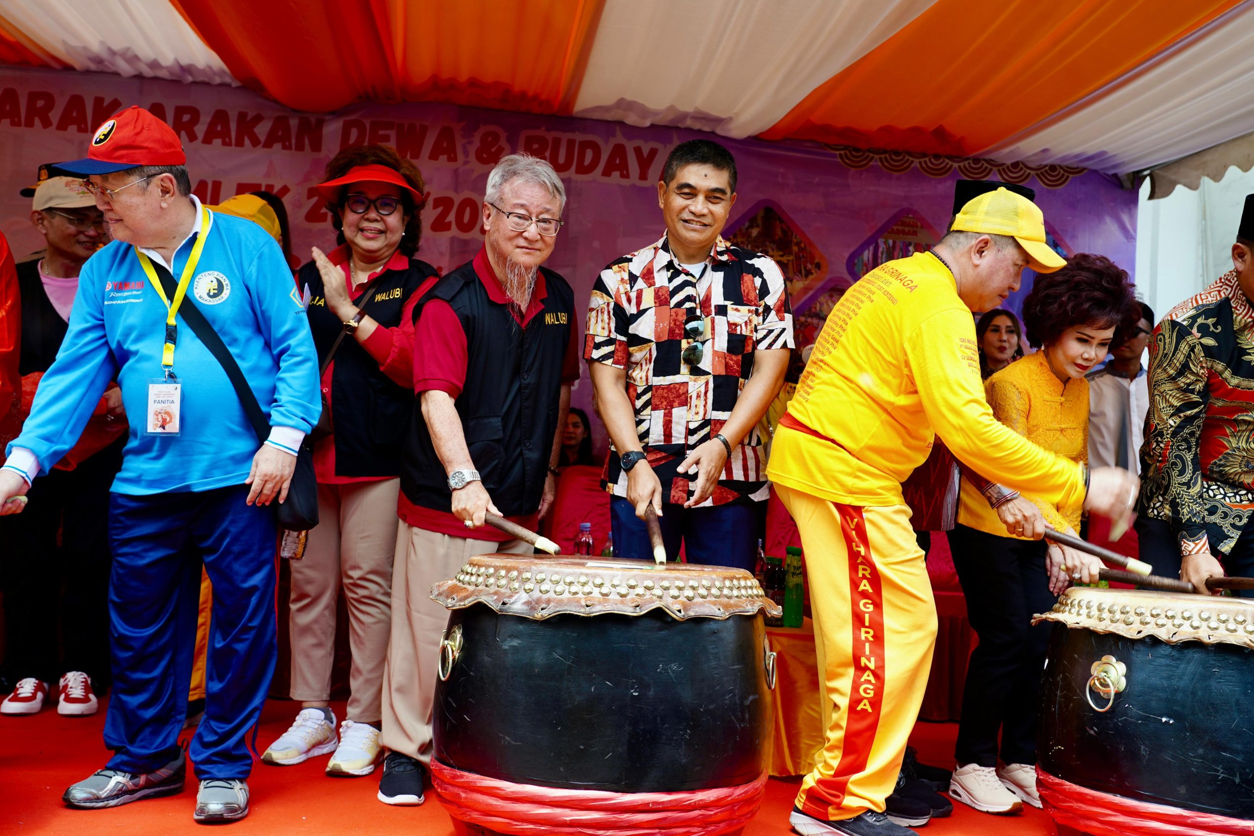 Kasdam XIV/Hsn Hadiri Festival Arak-arakan Dewa-Dewi dan Budaya Imlek 2576/2025