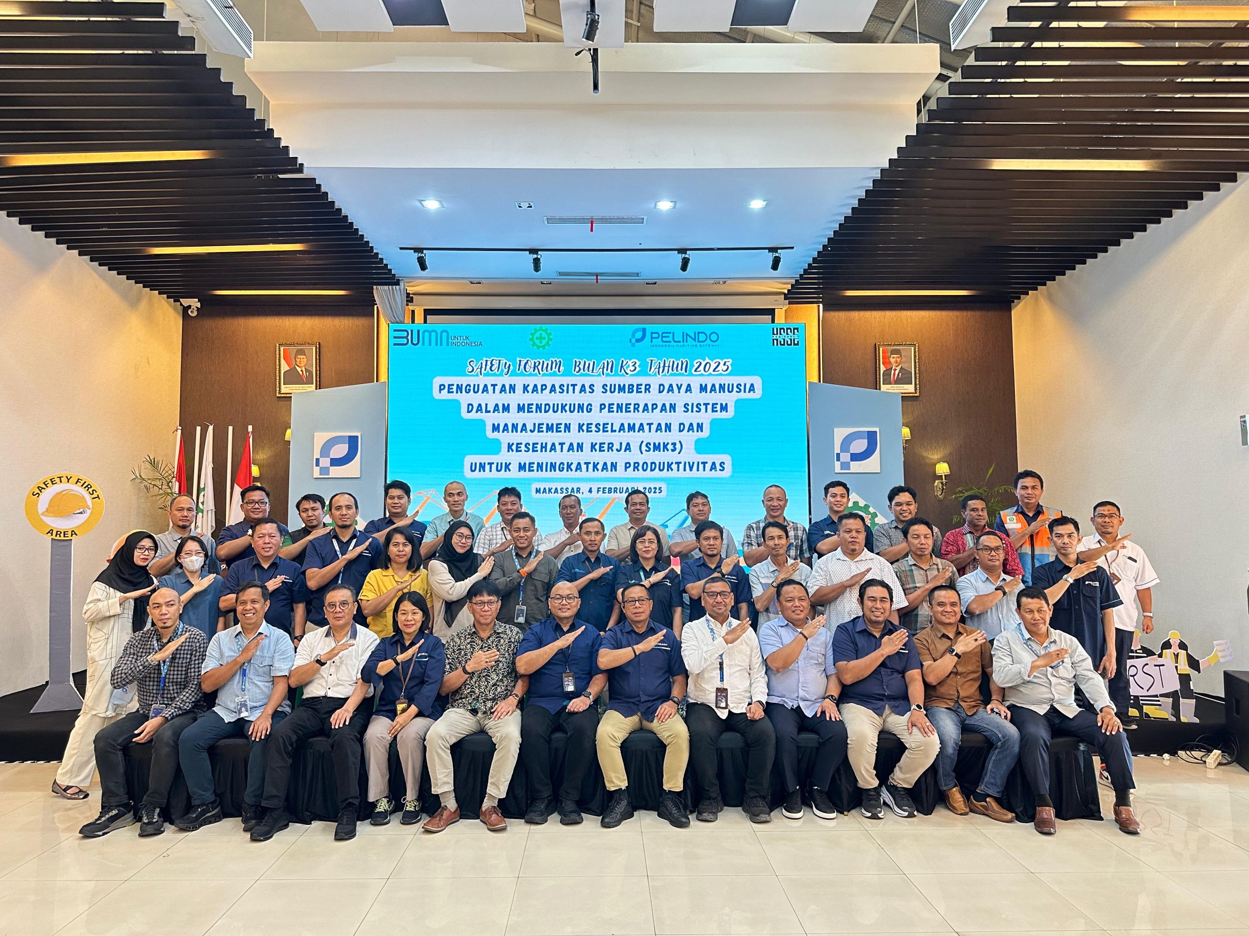 Safety Forum Bulan K3 Nasional, Pelindo Regional 4 Komitmen Tingkatkan SDM