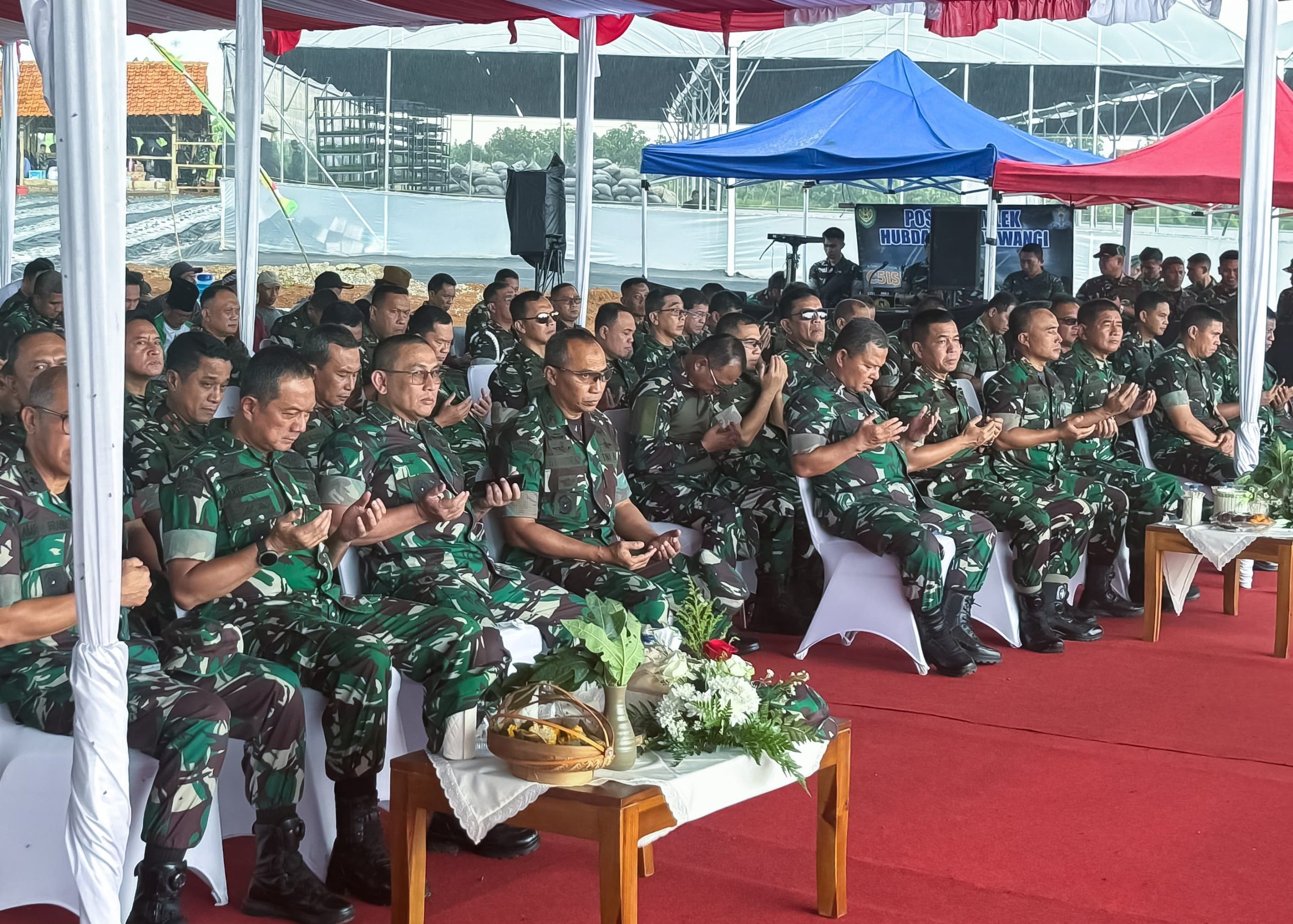 Pangdam XIV/Hsn Hadiri Doa Bersama dan Syukuran Agroforestri di Purwakarta