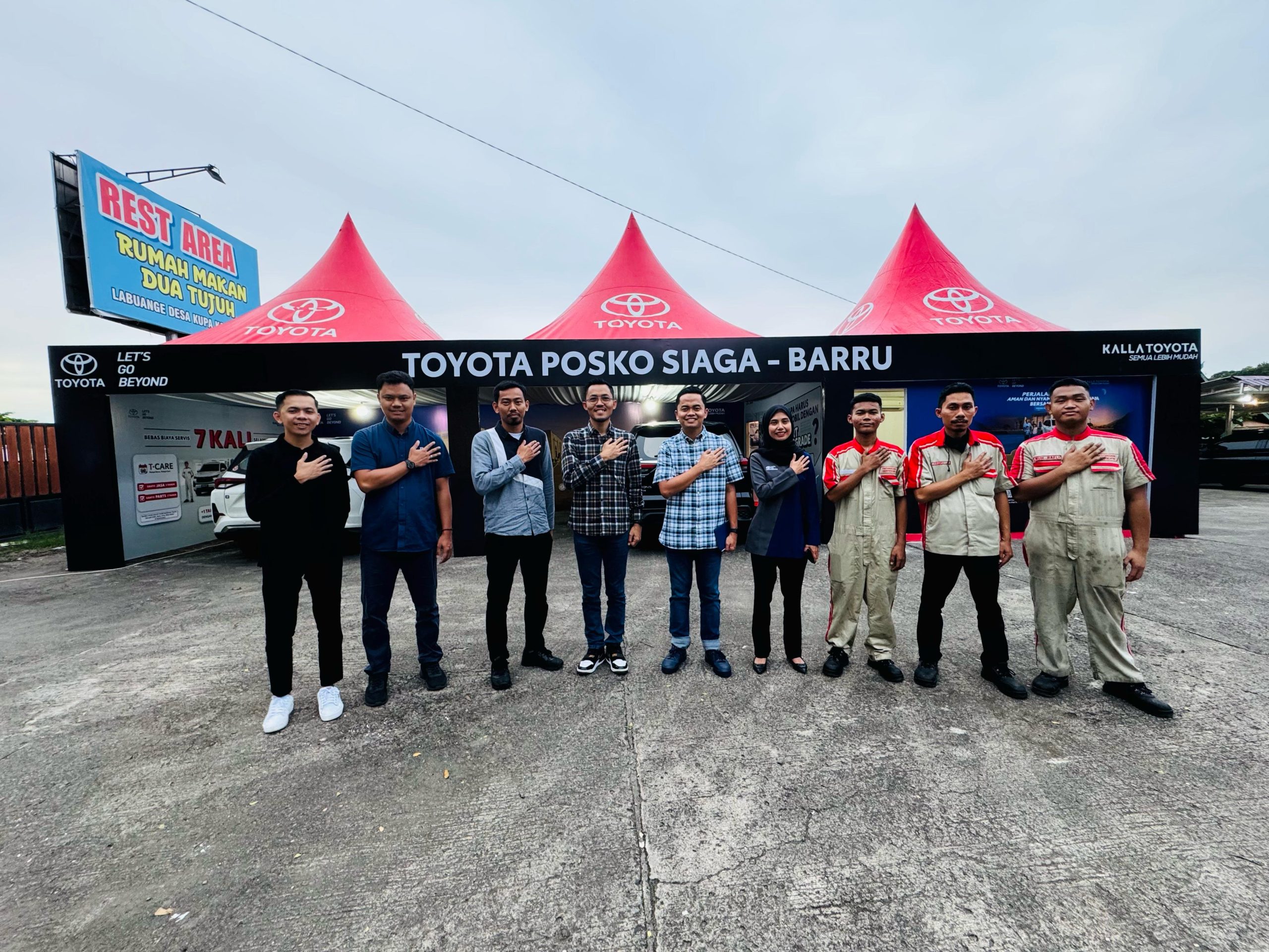Kalla Toyota Siaga: Hadirkan 23 Bengkel Siaga, Tmc, Dan Posko Siaga 24 Jam Untuk Dukung Kenyamanan Pelanggan
