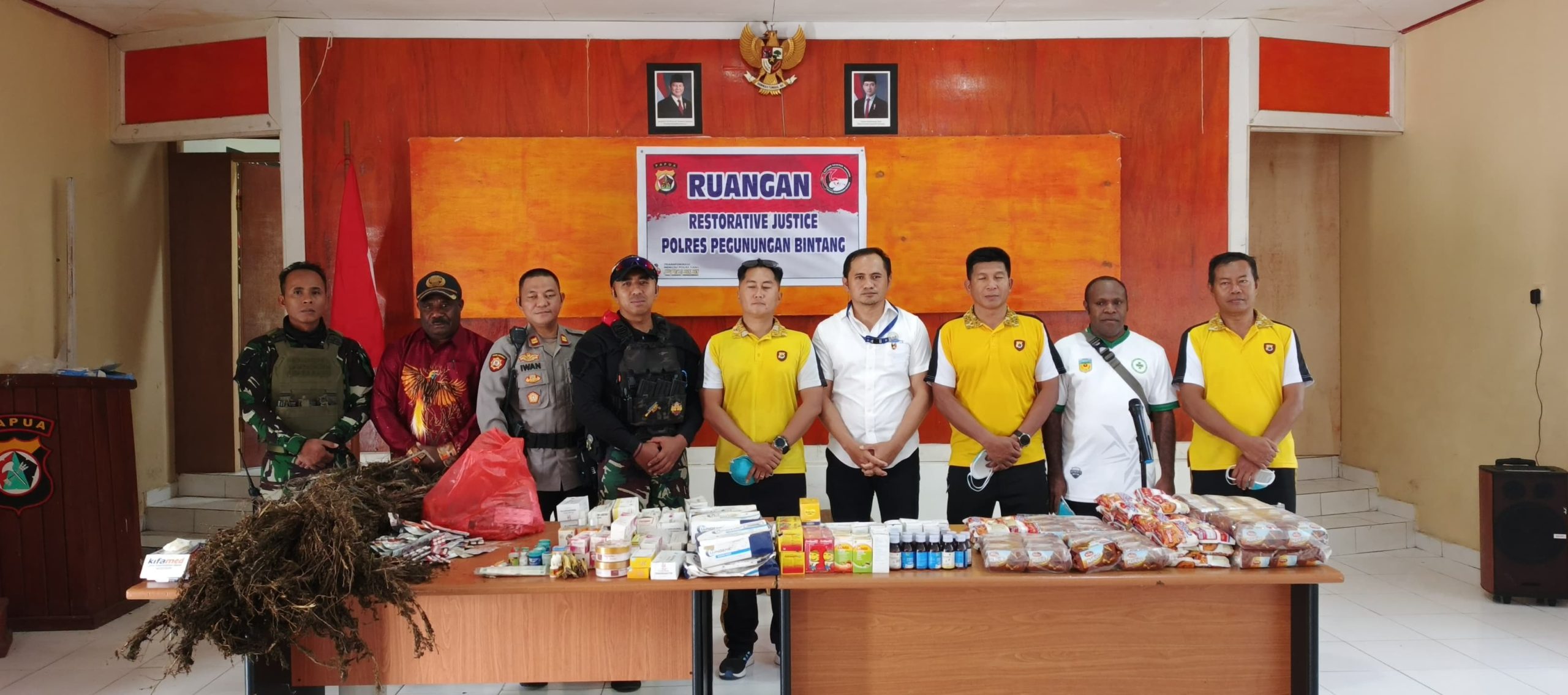 Satgas Yonif 512 dan Polres Pegunungan Bintang Musnahkan Ganja, Bongkar Dugaan Sumber Dana Kelompok OPM.