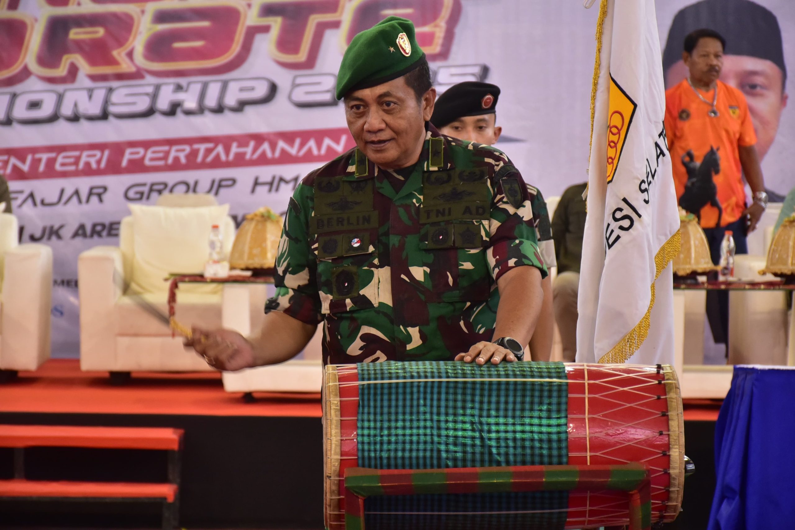 Irdam XIV/Hasanuddin Hadiri Pembukaan Fajar Open Tournament Karate Championship 2025