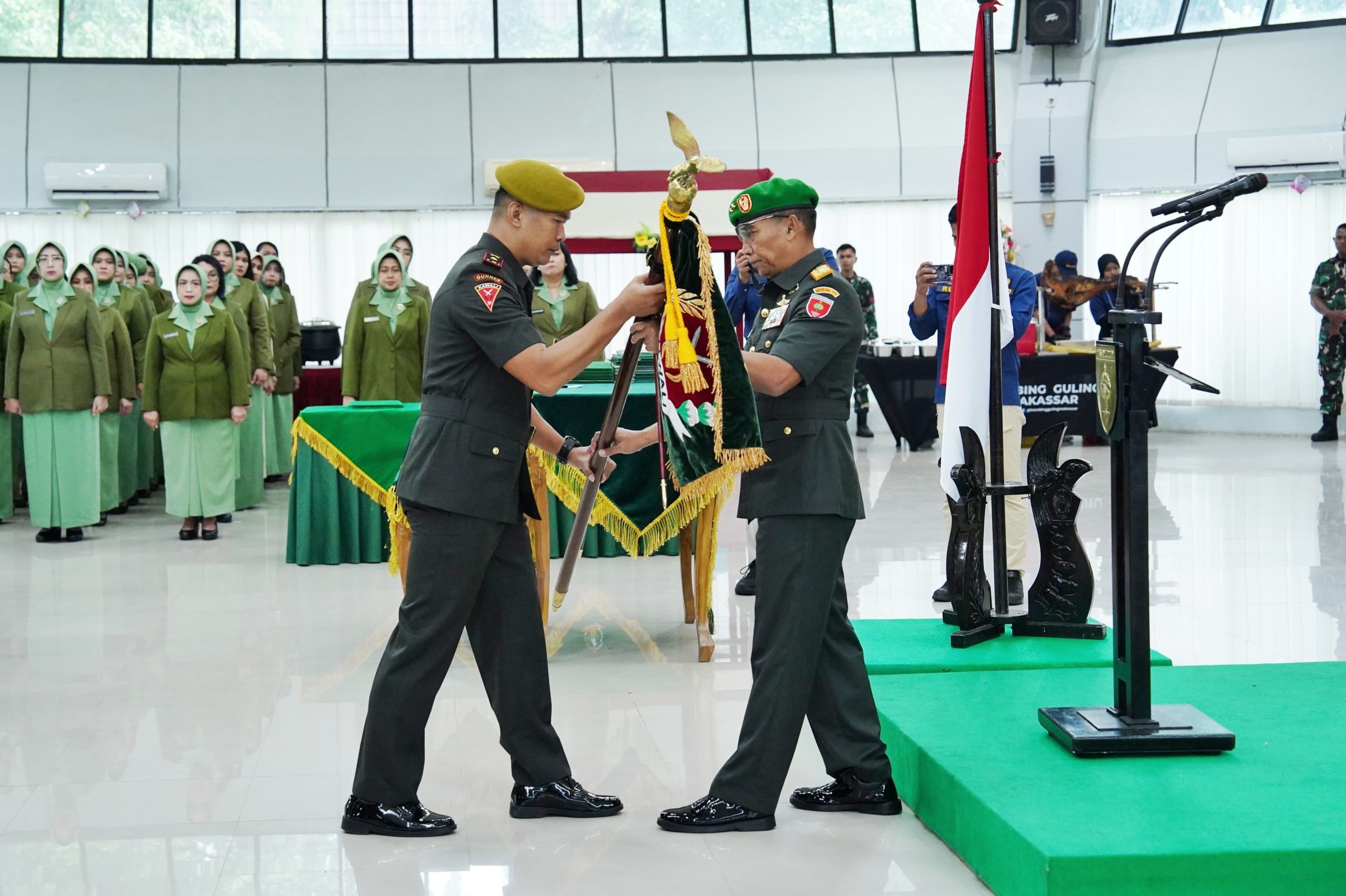 Pangdam XIV/Hsn Pimpin Sertijab Pejabat Utama di Lingkungan Kodam XIV/Hsn