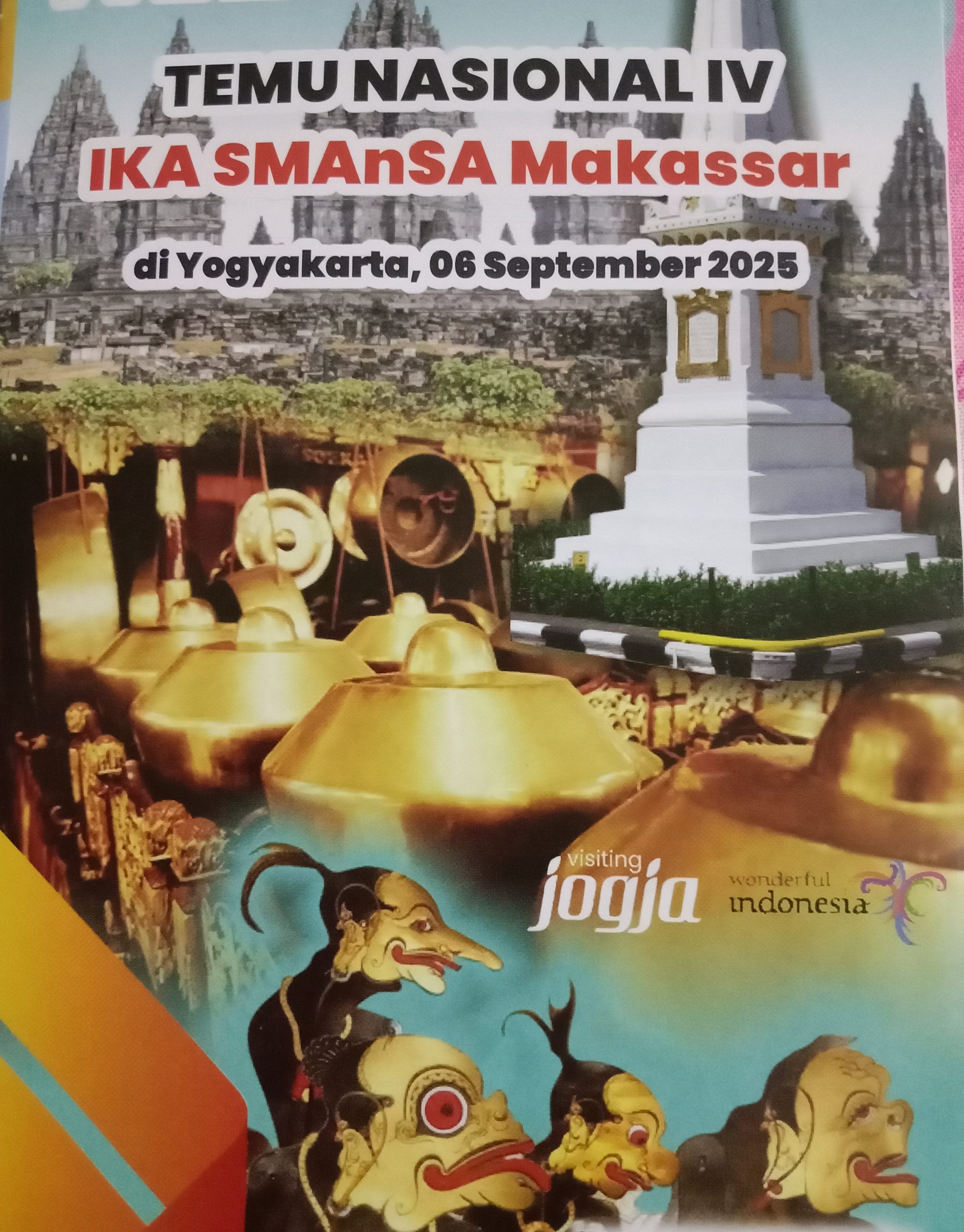 Angkatan 77 Smansa Makassar Siap Hadiri Tenas IV di Kota Gudeg