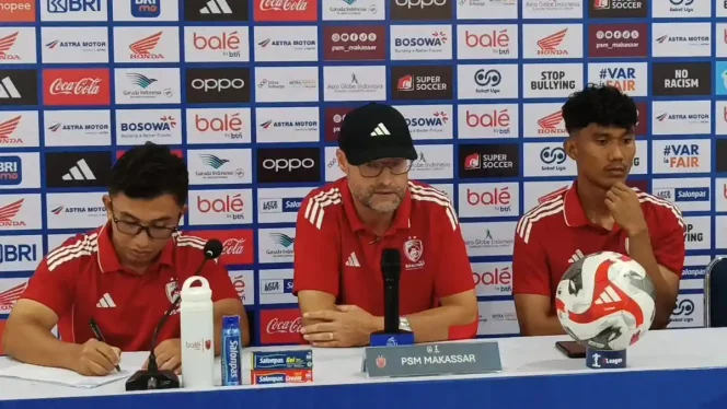 
					Pelatih PSM 3 Kali ‘Serangan Jantung’, Trucha Tak Mau Drama Persis Terulang Saat Hadapi Persebaya