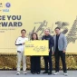 (dari kiri ke kanan): Wakil Ketua Umum PB PASI Tigor Tanjung, Country Manager Visa Indonesia Vira Widiyasari, Presiden Direktur Maybank Indonesia Steffano Ridwan, Project Director Maybank Marathon Bambang Irawan.