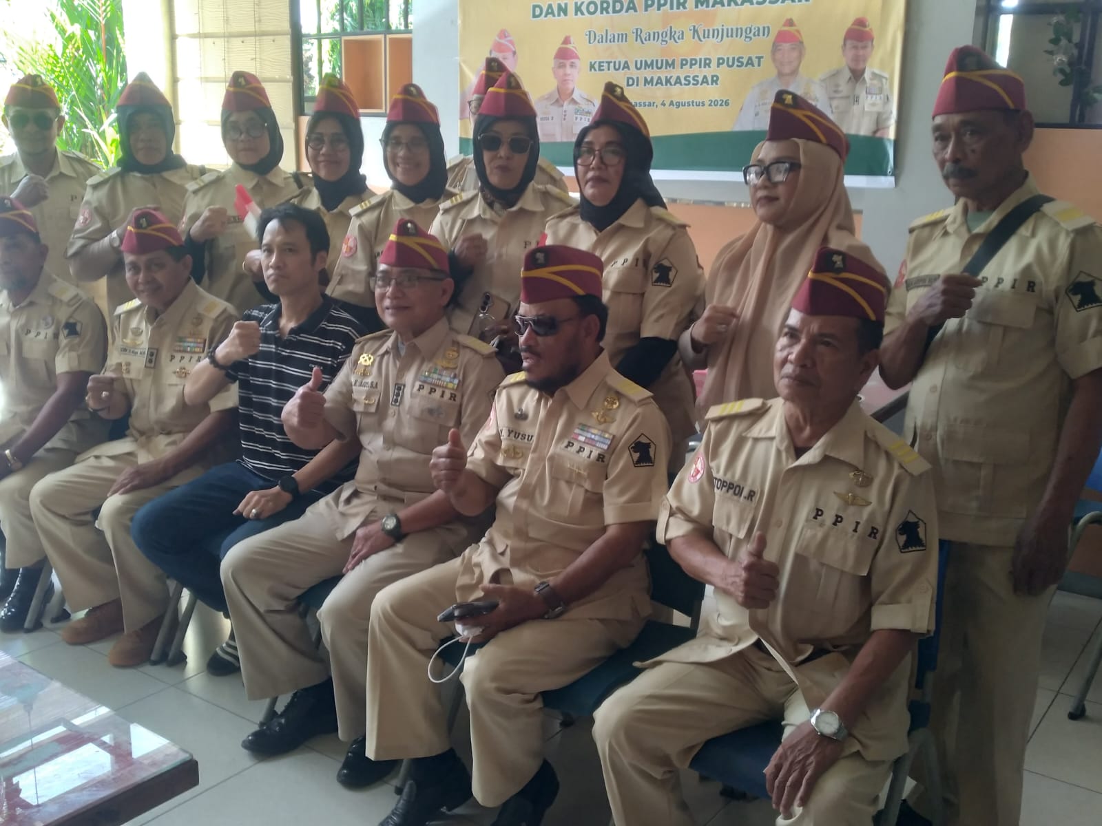 Rapat Kordinasi Anggota Korwil PPIR dan Korda PPIR Makassar Dalam Rangka Kunjungan Ketua Umum PPIR Pusat